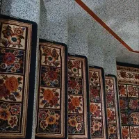 گلیم فرش راه پله