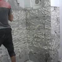 تخریب کاری کنده کاری دیوار کف تضمینی باابزار کامل|خدمات پیشه و مهارت|بندرعباس, |دیوار