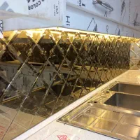 طراحی و اجرای پازلی نقشه ایران|آینه|مشهد, طلاب|دیوار