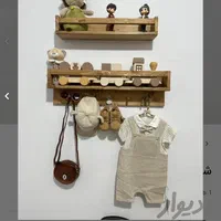 شلف واکسسوری چوبی|اسباب‌بازی بچه|تهران, حکیمیه|دیوار