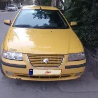 تاکسی سمند EF7 گردشی مدل 1396(بسیار تمیز)