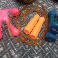 دمبل طناب ورزشی فوتبال دستی