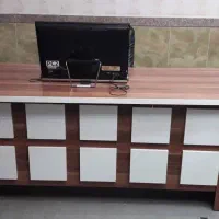 میزدفتری یا تحریر|میز تحریر و کامپیوتر|گلبهار, شهر جدید گلبهار|دیوار