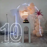 تولد، بادکنک آرایی، جشن
