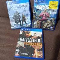 god of war +farcry +battlefield