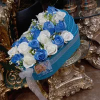 باکس گل مصنوعی گهواره ای نوزاد|گل مصنوعی|قم, باجک یک|دیوار