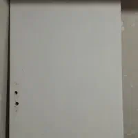 درب چوبی رنگ شده سالم|مصالح و تجهیزات ساختمان|چهارباغ, |دیوار