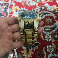 ساعت طلایی رنگ ثابت گودزیلا اصل