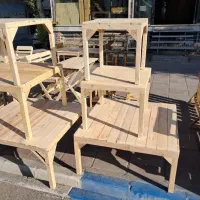 کرسی چوبی یاخلوق سفارشی ابعاد 80 در 80 سانت کامل|بخاری، هیتر، شومینه|تهران, شهید رجایی|دیوار