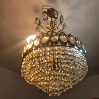 لوستر برنج سالم و تمیز