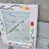 اینه کاشی کاری کتاب حافظ تعدادی گلدان گلدون|آینه|قزوین, |دیوار