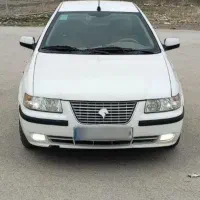 سمند سفید ۸۸ بی رنگ