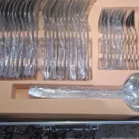 سرویس قاشق و چنگال کامل 128 پارچه 24 نفره|ظروف سرو و پذیرایی|تهران, شوش (باغ آذری)|دیوار