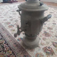 سماور برنجی|کلکسیون اشیاء عتیقه|بیرجند, |دیوار