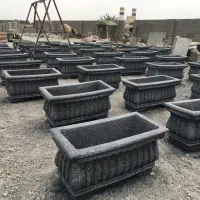 گلدان بتنی فایبرگلاس باکس