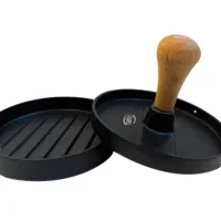 همبرگر زن دستی