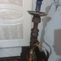 قلیان تنه چوبی