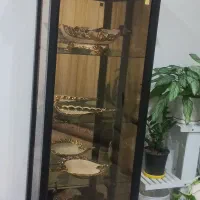 بوفه ایستاده چوب خارجی|بوفه، ویترین، کنسول|خرمشهر, |دیوار