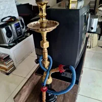 قلیون برنجی قدیمی وسنگین درحد