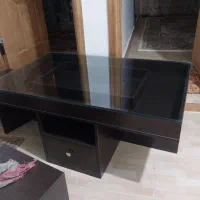 میز جلو مبلی درجه ۱ با شیشه رویی ۶میل