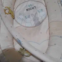 تشک گارد دار و پتو نوزادی طرح خرگوش