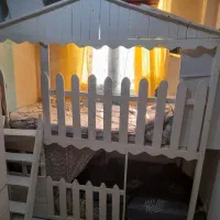 تخت  کلبه دو طبقه