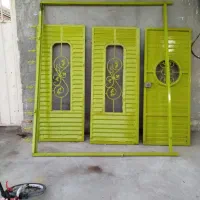 درب حیاط ماشین رو