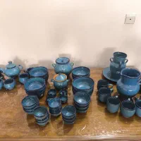 سرویس سفال و بشقاب و خورشت خوری پیرکس|ظروف سرو و پذیرایی|کرج, حصارک بالا|دیوار