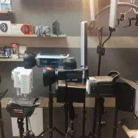 سافت لایت سافت باکس رینگلایت میکروفن پایه زیر قیمت|دوربین عکاسی و فیلم‌برداری|تهران, لاله زار|دیوار