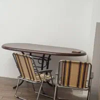 میز ناهار خوری فر فرژه با روکش چوب|میز و صندلی غذاخوری|شیراز, قدوسی شرقی|دیوار