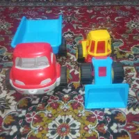 اسباب بازی کامیون و لودر