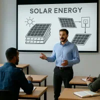 اموزش عملی انرژی خورشیدی- طراحی تا اجرا