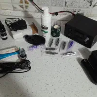 دستگاه تاتو بدن به همراه کمی لوازم|آرایشی، بهداشتی، درمانی|سنگر, |دیوار