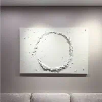 تابلو برجسته نقاشی تابلوی ابستره مدرن مینیمال شاسی|تابلو، نقاشی، عکس|تهران, جنتآباد شمالی|دیوار