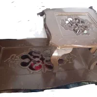 کتیبه پرده میز عسلی میزتحریر|مبلمان خانگی و میز عسلی|قم, نخودی|دیوار