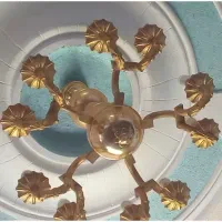 لوستر کلاسیک|لوستر و چراغ آویز|لاهیجان, بوجایه|دیوار