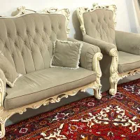 مبل هفت نفره با میز عسلی