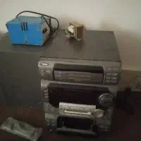 رادیو ظبط ویکتور جی وی سی مینی دیسک دار عطیقه