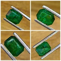 4 قطعه نگین زمرد طبیعی زامبیا بالاترین کیفیت