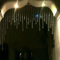 سفارش پرده آویز کریستال و لوازم|پرده، رانر، رومیزی|پرند, فاز ۶|دیوار