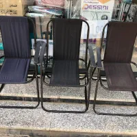 صندلی تاشو ۹فنره فوم دار