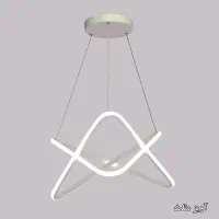 آویز سقفی مدل مثلثی و مدرن دو حلقه