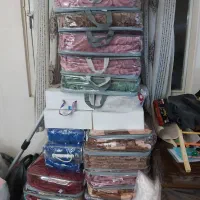 تعدای پتو وحوله جای طلب گرفتیم|رختخواب، بالش، پتو|تهران, راه آهن|دیوار