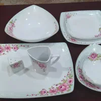 سرویس چینی پردیس ۵۶ پارچه|ظروف سرو و پذیرایی|رشت, لاکانی|دیوار