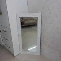 آینه قدی ایستاده مدرن لاکچری نور LEDبک لایت قابMDF