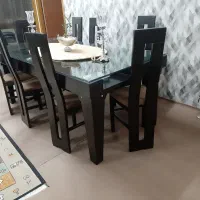 میز نهار خوری هشت نفره