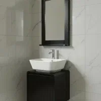 ست کابینت و روشویی مدل F12 به همراه آینه|لوازم سرویس بهداشتی|شهریار, دهشاد بالا|دیوار