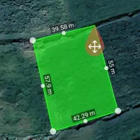 ۱۰۰۰متر زمین کشاورزی