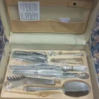 سرویس قاشق و چنگال استیل s.g .18|ظروف سرو و پذیرایی|یزد, |دیوار