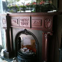 حراج قاب چوبی شومینه